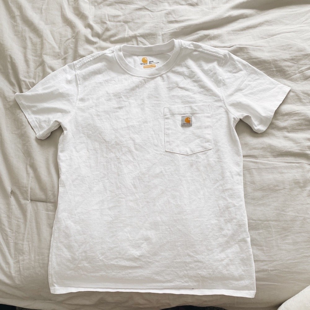 NWOT White Carhartt women’s tee